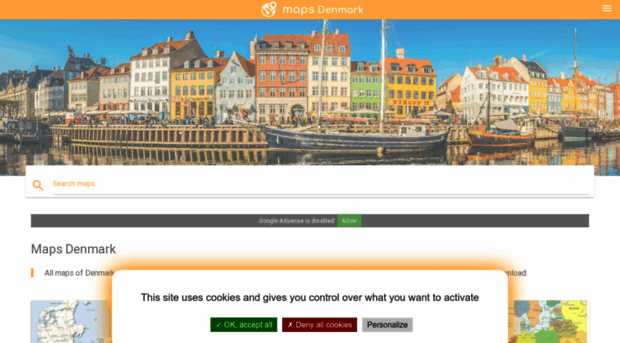 maps-denmark.com