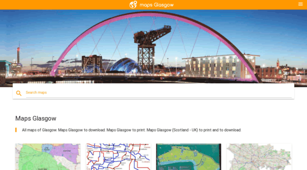 maps-glasgow.com