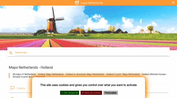 maps-netherlands.com