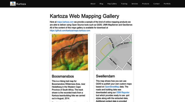 maps.kartoza.com