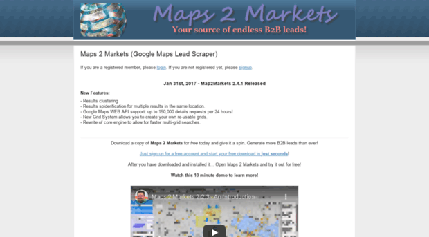 maps2markets.com