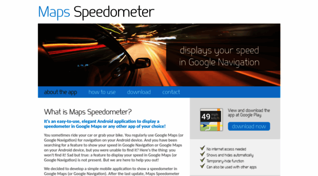 mapsspeedometer.com