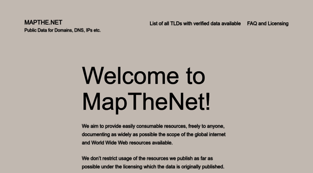 mapthe.net