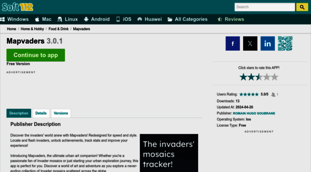 mapvaders-ios.soft112.com