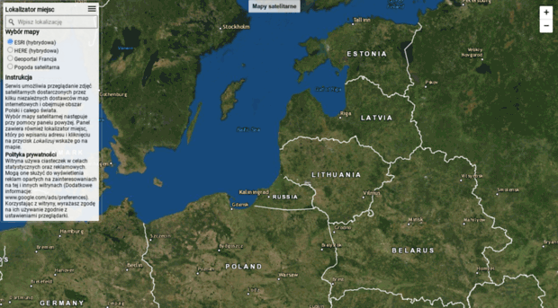 mapy-satelitarne.pl