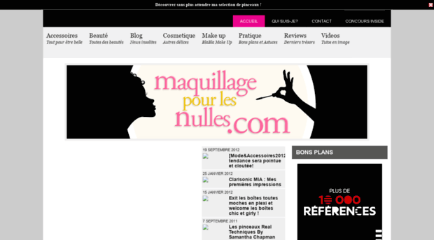 maquillagepourlesnulles.com