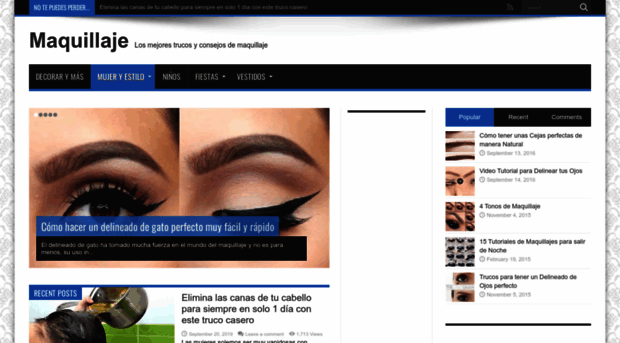 maquillaje.mujeryestilo.com