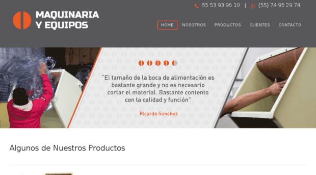 maquinariayequipos.com