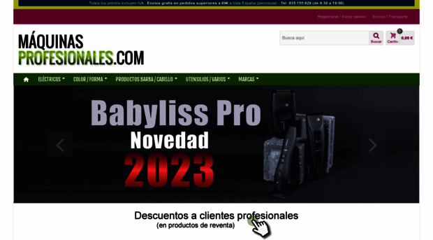 maquinasprofesionales.com