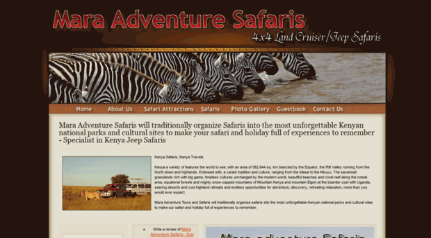 maraadventuresafaris.com