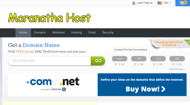 maranathahost.com