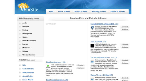 marathi-unicode.winsite.com