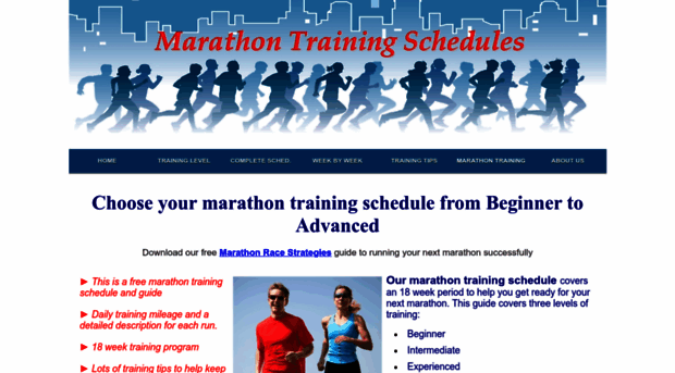 marathon-training-schedule.org