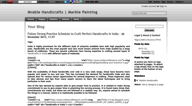 marblehandicrafts.wikidot.com