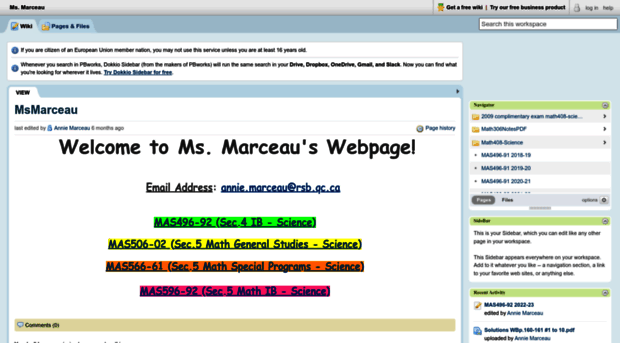 marceau.pbworks.com