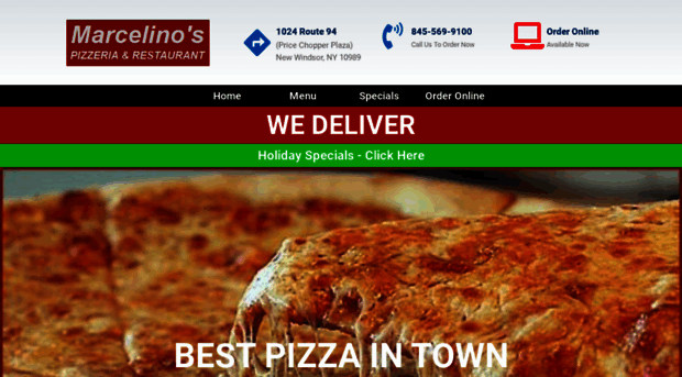 marcelinospizza.com