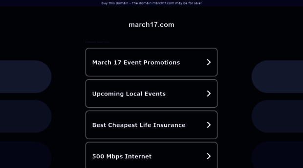 march17.com