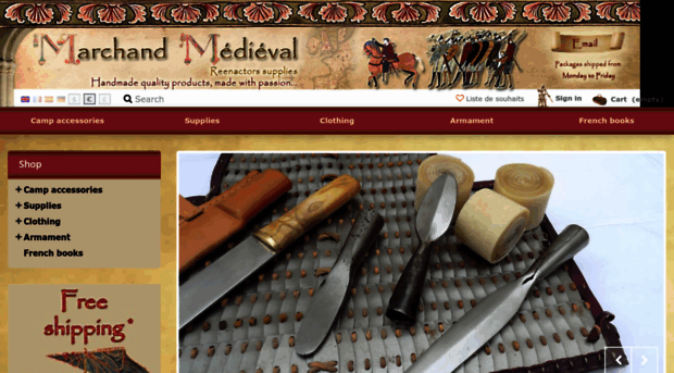 marchand-medieval.com