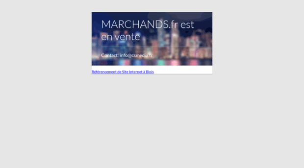 marchands.fr