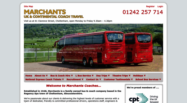 marchants-coaches.com