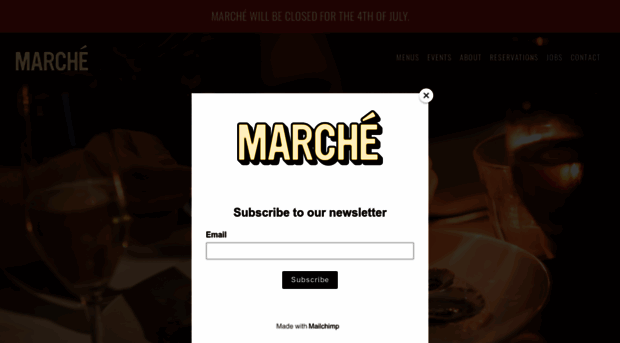 marcherestaurant.com