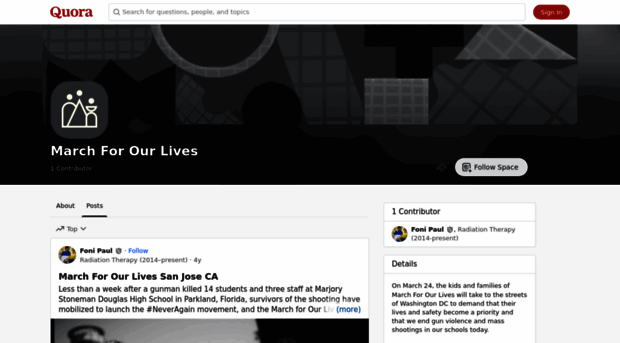 marchforourlives.quora.com