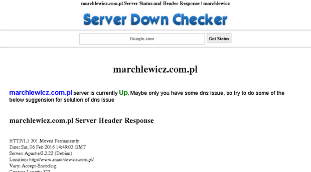 marchlewicz.com.pl.serverdownchecker.com