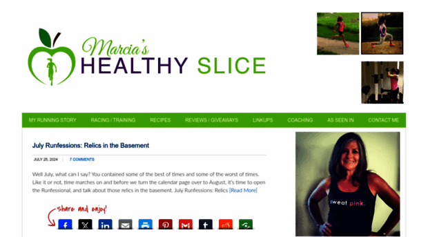 marciashealthyslice.com