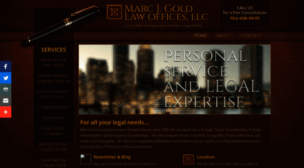 marcjgoldlawoffices.com