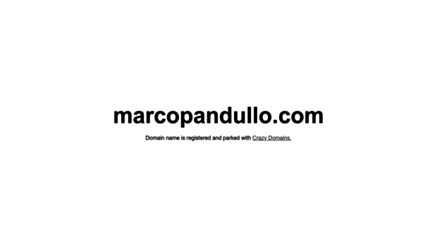 marcopandullo.com