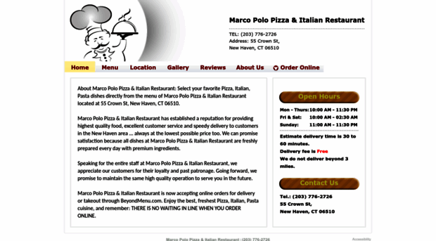 marcopolopizzaitalian.com