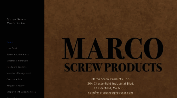 marcoscrewproducts.com