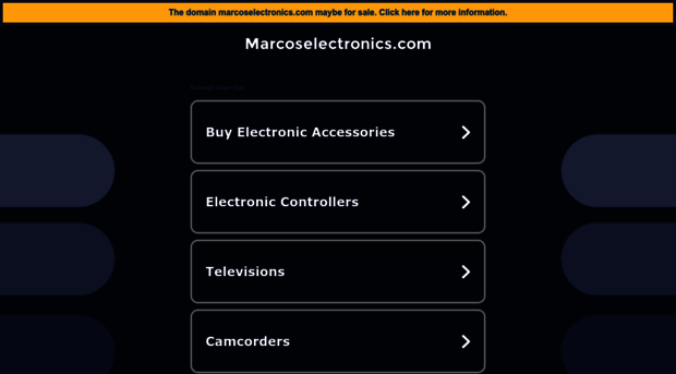 marcoselectronics.com