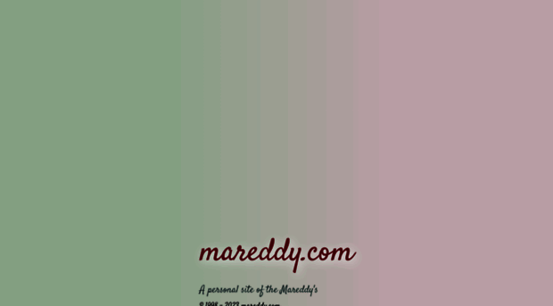 mareddy.com