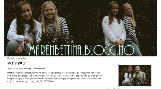 marenbettina.blogg.no