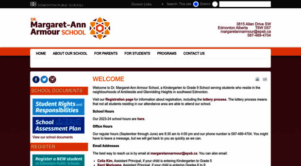 margaretannarmour.epsb.ca