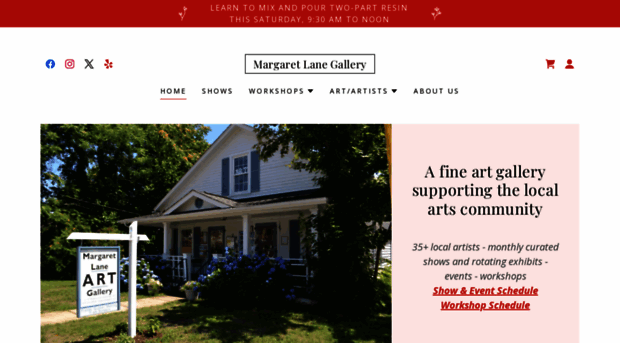 margaretlanegallery.com