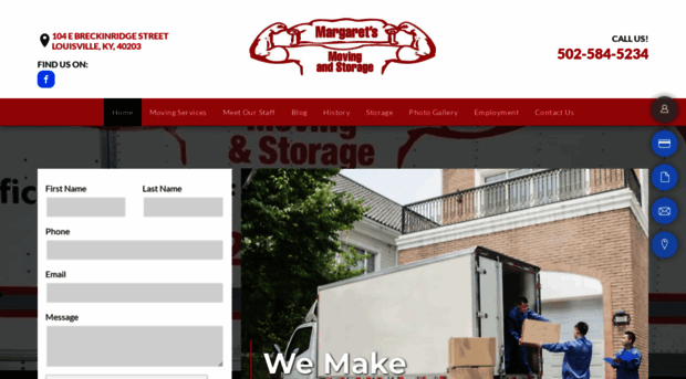 margaretsmoving.com