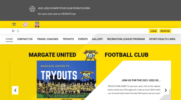 margateunitedfc.com