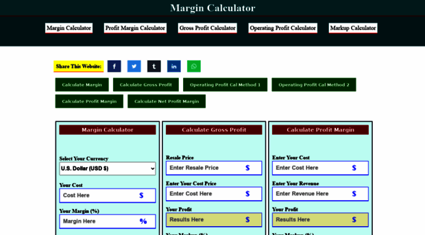 margincalculator.us