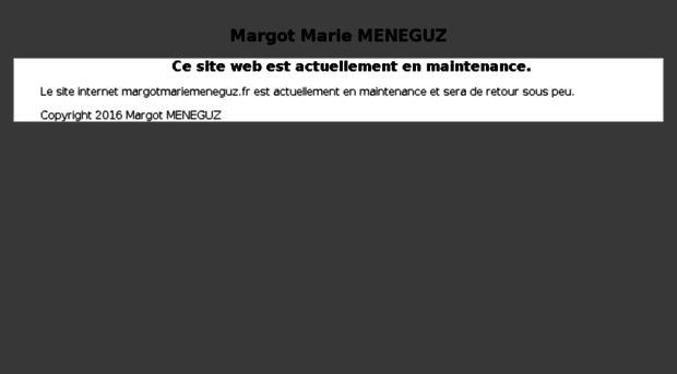 margotmariemeneguz.fr
