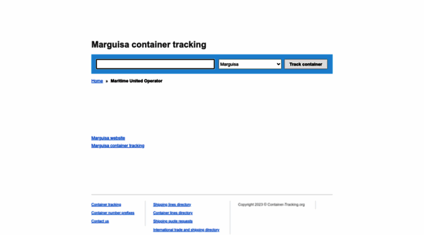 marguisa.container-tracking.org