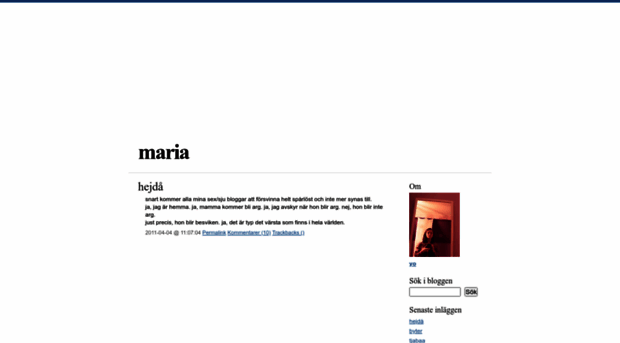 maria.blogg.se