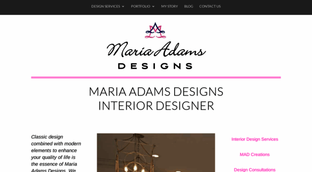 mariaadamsdesigns.com