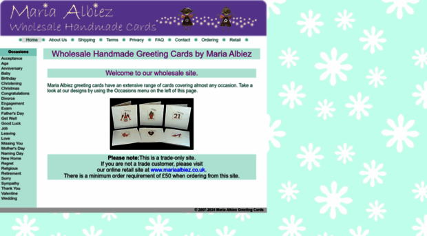 mariaalbiezwholesale.co.uk