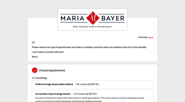 mariabayer.acuityscheduling.com