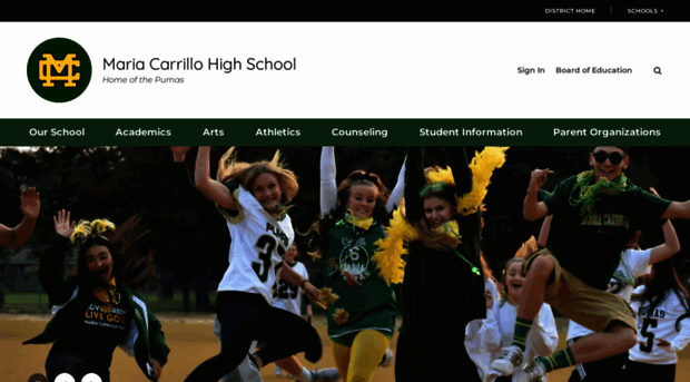 mariacarrillohighschool.com