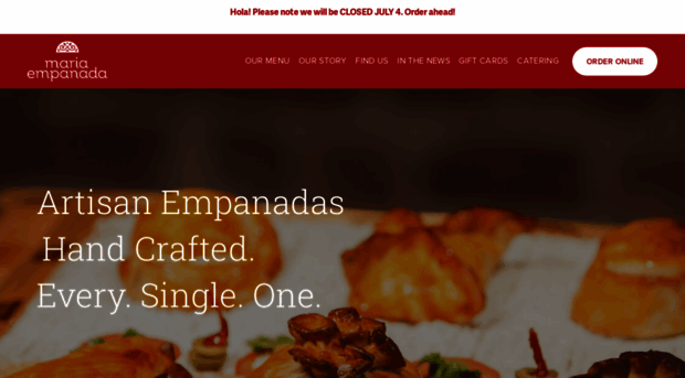 mariaempanada.com