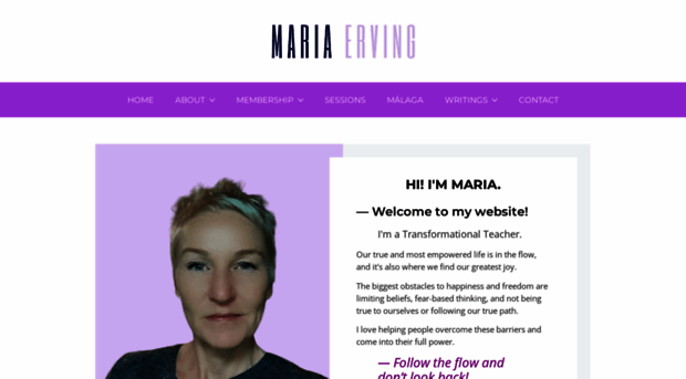 mariaerving.com