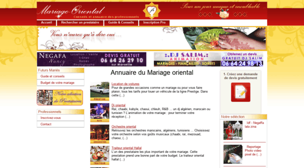 mariage-oriental.fr